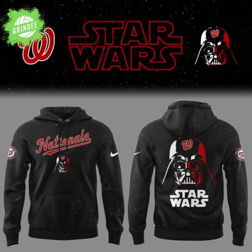 Washington Baseball Limited “Washington x Star Wars 2025” Black Hoodie – Special Edition
