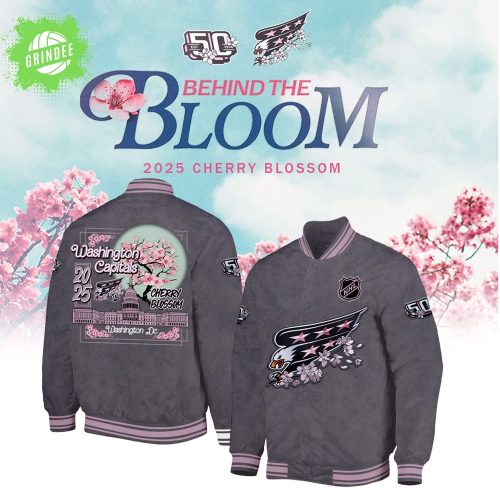 Washington Capitals 50th Anniversary Cherry Blossom Jacket 2025