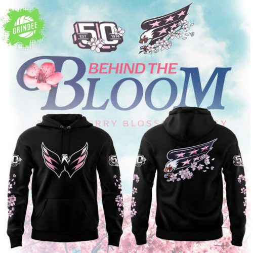 Washington Capitals “Behind The Bloom” Limited Edition Hoodie 2025