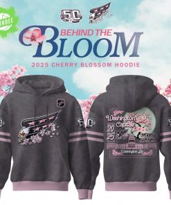 Washington Capitals “Behind the Bloom” Cherry Blossom Hoodie 2025