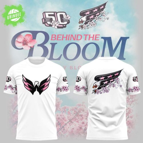 Washington Capitals “Cherry Bloom 2025” White NHL T-Shirt