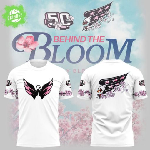 Washington Capitals “Cherry Bloom 2025” White NHL T-Shirt