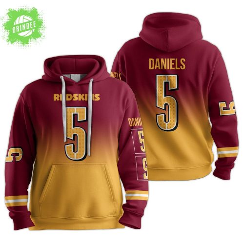 Washington Football Team Daniel Redskins Gradient Hoodie Unisex