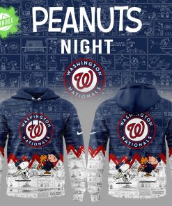 Washington Nationals 75th Anniversary of Peanuts Hoodie