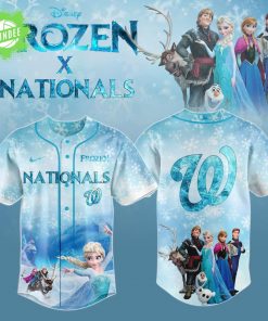 Washington Nationals MLB x Frozen Baseball Jersey – Limited MLB Apparel