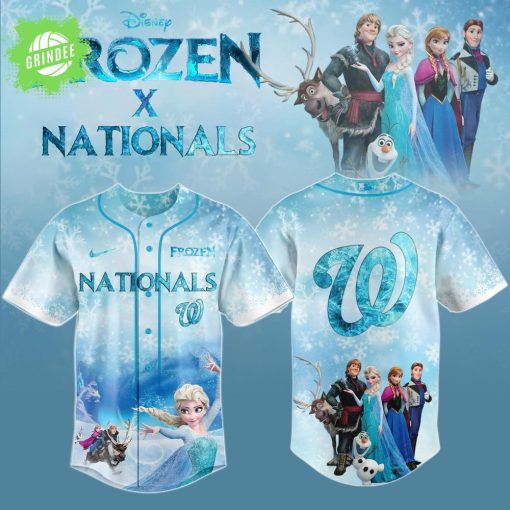 Washington Nationals MLB x Frozen Baseball Jersey – Limited MLB Apparel