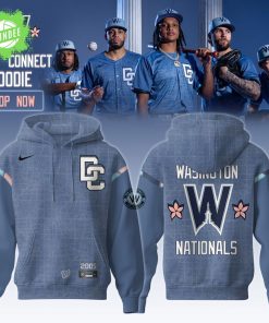 Washington Nationals Nike Blue 2025 City Connect Elite Hoodie – MLB Special Edition