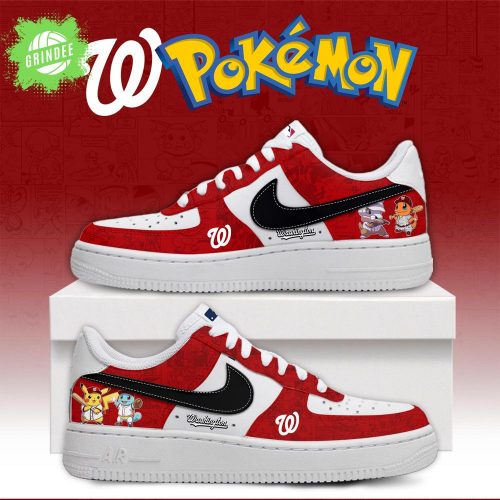 Washington Nationals x Pokémon Go AF1 Shoes H34 Editions Limited MLB Sneaker