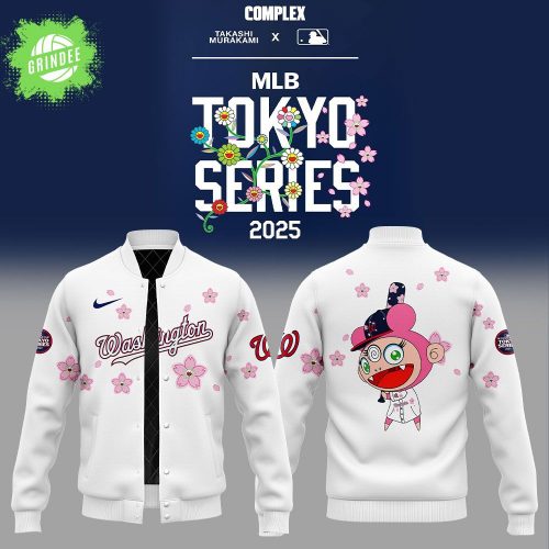 Washington Nationals x Takashi Murakami MLB World Tour Tokyo Series Jacket 2025 (Limited Edition)