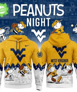 West Virginia Baseball 75th Anniversary of Peanuts Hoodie 2025