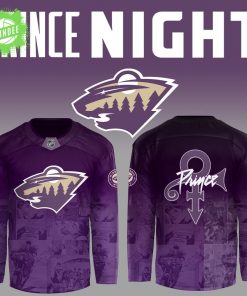 Wild x Prince Night Hockey Jersey 2025 Limited Edition