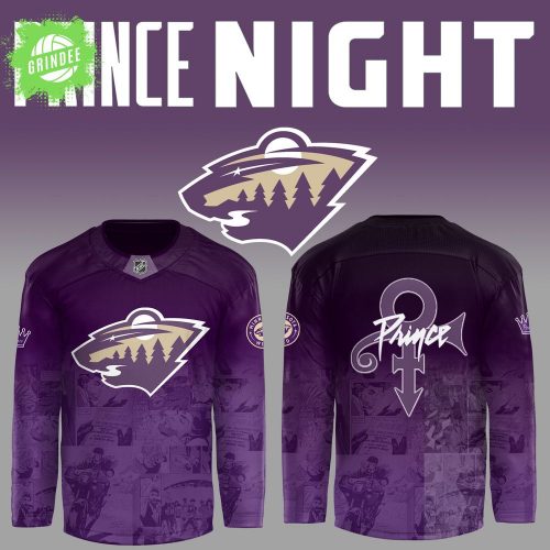 Wild x Prince Night Hockey Jersey 2025 Limited Edition