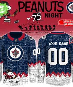 Winnipeg Jets Peanuts 2025 Limited Edition Hockey Jersey