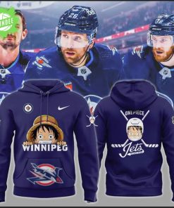 Winnipeg Jets x Luffy One Piece 2025 Limited Edition Hoodie
