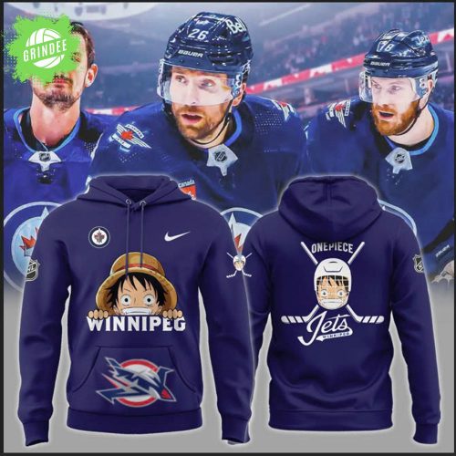 Winnipeg Jets x Luffy One Piece 2025 Limited Edition Hoodie