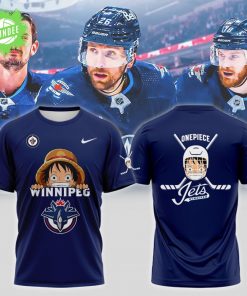 Winnipeg Jets x Luffy One Piece Crossover T-Shirt 2025