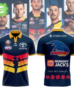 Adelaide Football Club Hungry Jack’s ANZAC Day 2024 Polo