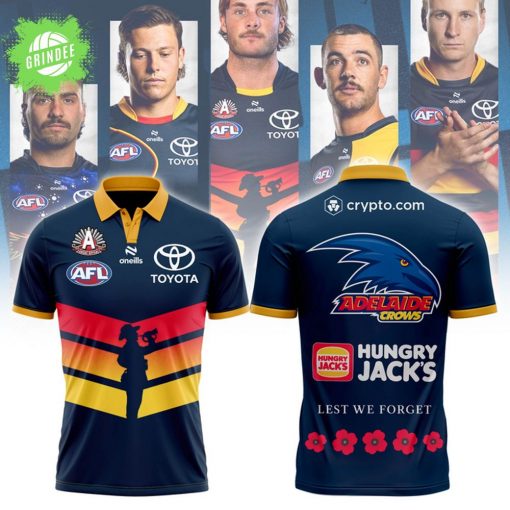 Adelaide Football Club Hungry Jack’s ANZAC Day 2024 Polo