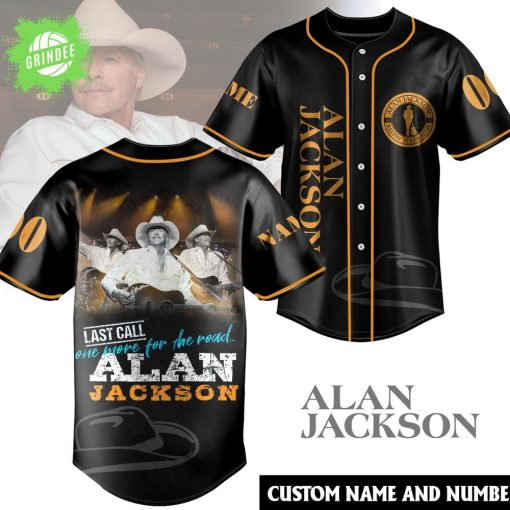 Alan Jackson Country Music Baseball Jersey – Limited Edition