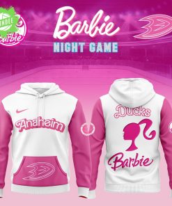 Anaheim Ducks x Barbie Night Game Hoodie Limited Edition – Fashion Icon x NHL Crossover