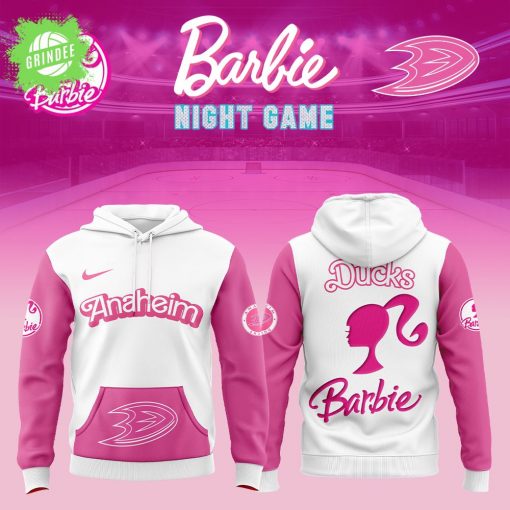 Anaheim Ducks x Barbie Night Game Hoodie Limited Edition – Fashion Icon x NHL Crossover