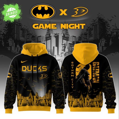 Anaheim Ducks x DC Batman Game Night Special Edition Hoodie