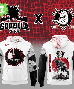 Anaheim Ducks x Godzilla Hoodie – Kaiju x NHL Fans Special Edition