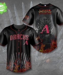 Arizona Diamondbacks Game of Thrones Baseball Jersey House Dbacks