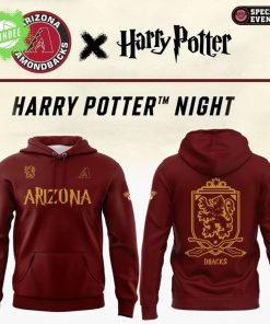 Arizona Diamondbacks Harry Potter Night 2025 Hoodie – Limited Edition