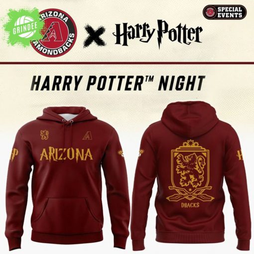 Arizona Diamondbacks Harry Potter Night 2025 Hoodie – Limited Edition