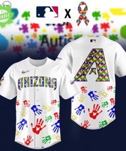 Arizona Diamondbacks MLB Autism Awareness Special Edition 2025 Baseball Jersey
