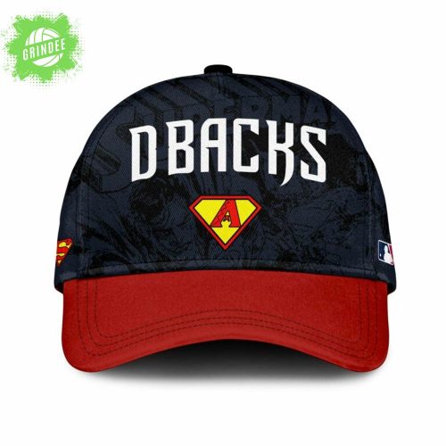 Arizona Diamondbacks MLB x Superman Baseball Jersey Editions Limited 2025 – DC Superhero x MLB Crossover