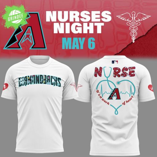 Arizona Diamondbacks Nurses Night 2025 T-Shirt