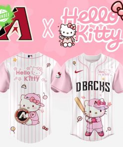 Arizona Diamondbacks x Hello Kitty Night 2025 Baseball Jersey Limited Edition