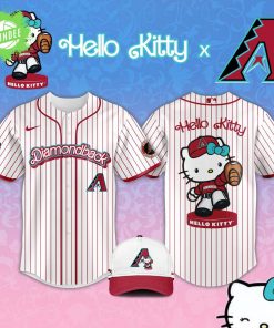 Arizona Diamondbacks x Hello Kitty Night Jersey – Limited MLB Edition