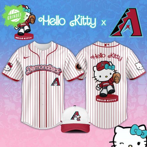 Arizona Diamondbacks x Hello Kitty Night Jersey – Limited MLB Edition