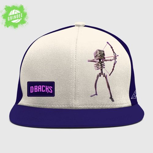 Arizona Diamondbacks x Minecraft Movie Skeleton Night Jersey – Limited MLB Edition