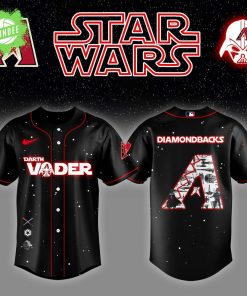 Arizona Diamondbacks x Star Wars Darth Vader Night Jersey – Sith MLB Limited Gear