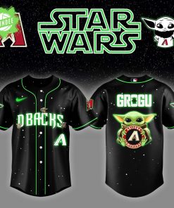Arizona Diamondbacks x Star Wars Grogu Night Jersey – Baby Yoda Game Night Edition