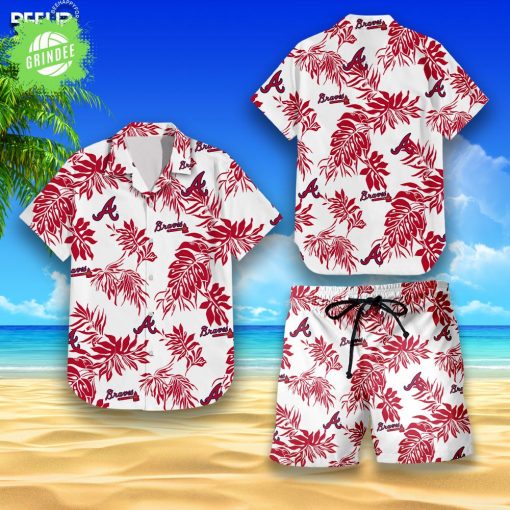 Atlanta Braves Hawaiian Shirt & Shorts Set