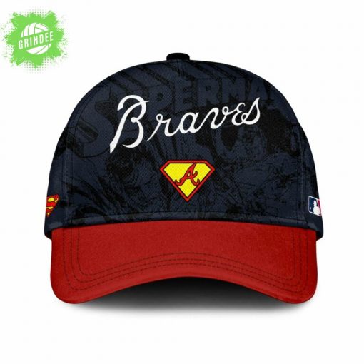 Atlanta Braves MLB x Superman Baseball Jersey Editions Limited 2025 – Superhero x MLB Fans Apparel