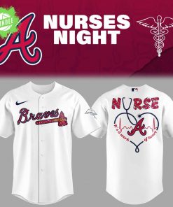 Atlanta Braves Nurses Night Baseball Jersey
