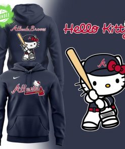 Atlanta Braves x Hello Kitty Hoodie – Special Edition 2025
