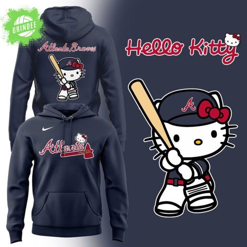 Atlanta Braves x Hello Kitty Hoodie – Special Edition 2025