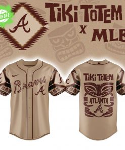 Atlanta Braves x Native American Tiki Totem Baseball Jersey 2025