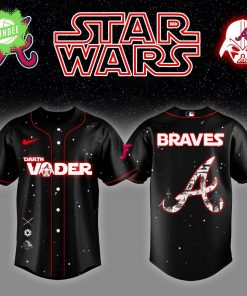 Atlanta Braves x Star Wars Darth Vader Night Jersey – Galactic Baseball Edition