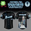 Atlanta Braves x Star Wars Grogu Night Jersey – Baby Yoda Limited Game Night