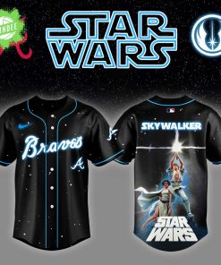 Atlanta Braves x Star Wars Luke Skywalker Night Jersey – Jedi Baseball Edition