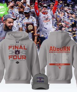 Auburn Tigers 2025 NCAA Men’s Basketball Tournament March Madness Final Four Locker Room Hoodie – Official NCAA Apparel