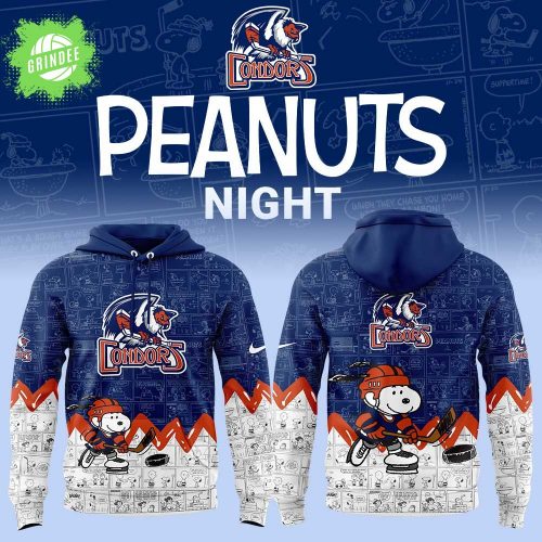 Bakersfield Condors 75th Anniversary Peanuts Hoodie – Snoopy Tribute